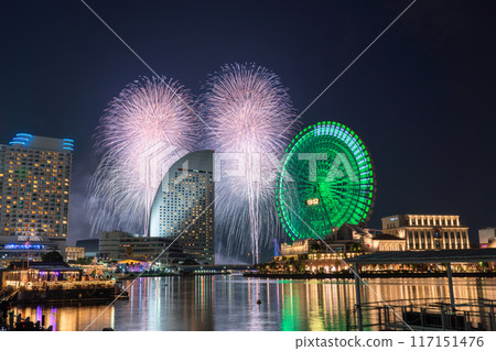 <Kanagawa Prefecture> Yokohama Night View Fireworks Festival and Minato Mirai Smart Festival <Kanagawa Prefecture> Yokohama Night View Fireworks Festival and Minato Mirai Smart Festival 117151476