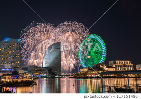<Kanagawa Prefecture> Yokohama Night View Fireworks Festival and Minato Mirai Smart Festival <Kanagawa Prefecture> Yokohama Night View Fireworks Festival and Minato Mirai Smart Festival 117151486