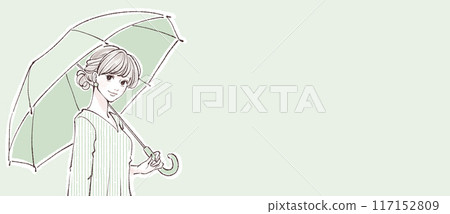 陽傘/撐傘的女人 陽傘/撐傘的女人 117152809