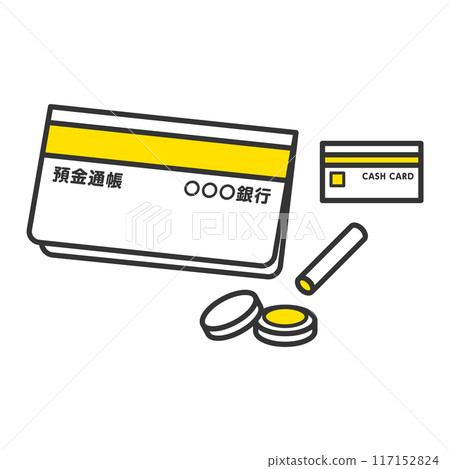 印章、存摺、現金卡 印章、存摺、現金卡 117152824