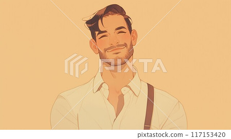Male's portrait 117153420