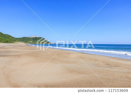 Koijigahama Beach at Cape Irago, Tahara City, Aichi Prefecture Koijigahama Beach at Cape Irago, Tahara City, Aichi Prefecture 117153609