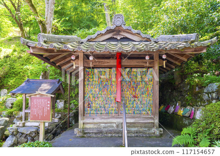 Shojuin Temple Jizo Hall in Summer 117154657