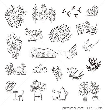 鋼筆畫圖案 117155194