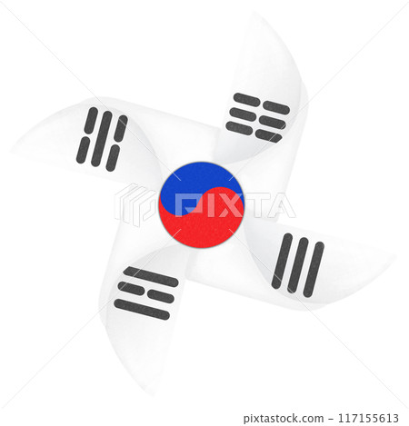 the fluttering taegeukgi 117155613