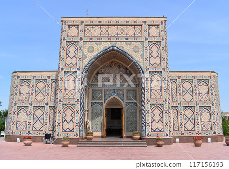 Ulugh Beg Observatory in Samarkand, Uzbekistan 117156193