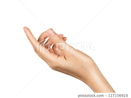 Hand pointing at screen on isolated background. Hand pointing at screen on isolated background. 117156928