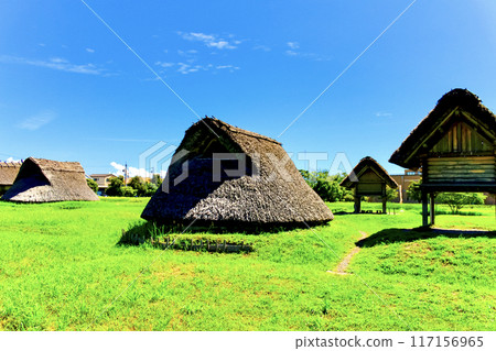 [Shizuoka] Toro ruins in early autumn: flat-land dwellings and raised-floor storehouses 117156965