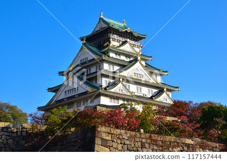 Autumn Osaka Castle Autumn Osaka Castle 117157444