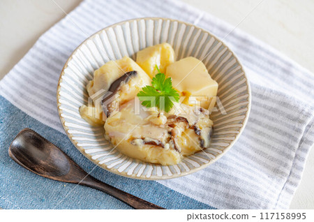 Chawanmushi-style egg tofu Chawanmushi-style egg tofu 117158995