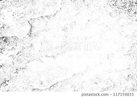 Abstract grunge black and white distressed texture background 117159833