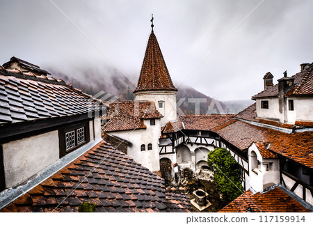 Bran Castle roofs Bran Castle roofs 117159914