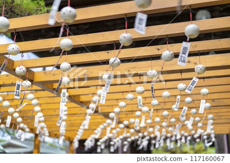 Summer Takekoma Shrine: Wind chimes on the approach to the shrine, summer pilgrimage, Iwanuma City, Miyagi Prefecture Summer Takekoma Shrine: Wind chimes on the approach to the shrine, summer pilgrimage, Iwanuma City, Miyagi Prefecture 117160067
