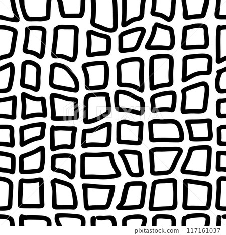 Doodle hand drawn seamless pattern. Scribble sketch texture background. Organic shapes vector illustration Doodle hand drawn seamless pattern. Scribble sketch texture background. Organic shapes vector illustration 117161037