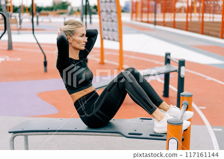 gym, exercise, fitness 117161144