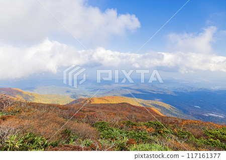 Mt. Kurikoma: Spectacular autumn scenery Mt. Kurikoma: Spectacular autumn scenery 117161377