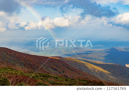 東北地區、秋天的栗駒山 117161769