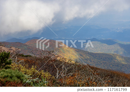 Tohoku region, Mt. Kurikoma in autumn 117161799