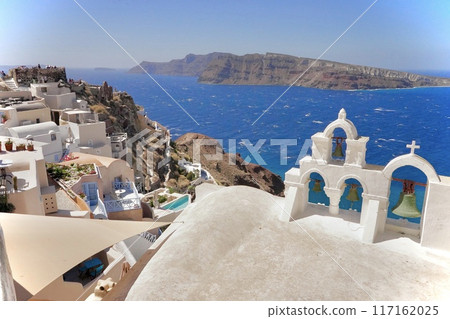santorini blue dome santorini blue dome 117162025