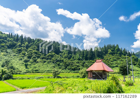 Fukushima Prefecture: A peaceful rural summer scene Fukushima Prefecture: A peaceful rural summer scene 117162289