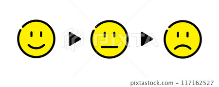 Face illustration expression 117162527