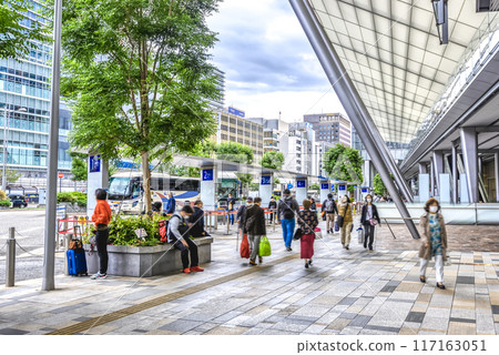 Cityscape of Marunouchi, Chiyoda-ku, Tokyo, Tokyo Station 117163051