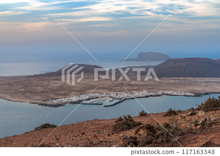 Graciosa Island near the main island of Lanzarote, Canary Islands Graciosa Island near the main island of Lanzarote, Canary Islands 117163348
