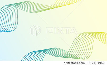 Background frame material with a curved motif of a growing image 117163962