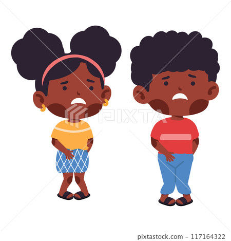 Little kids need a pee 117164322