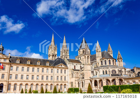 Men's abbey, Caen, normandy, France, exteriors 117165018