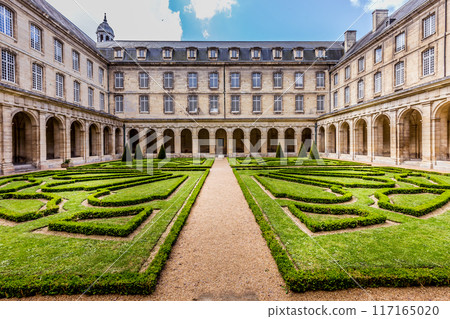Men's abbey, Caen, normandy, France, exteriors Men's abbey, Caen, normandy, France, exteriors 117165020
