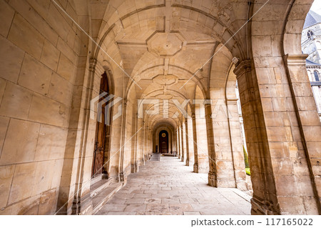 Men's abbey, Caen, normandy, France, exteriors 117165022