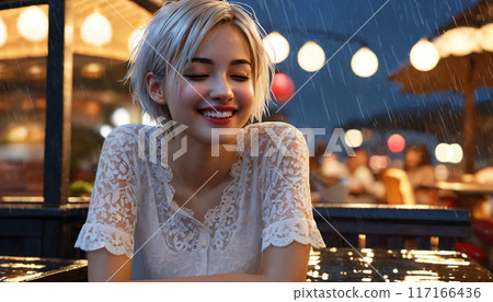 享受照明的女人 享受照明的女人 117166436