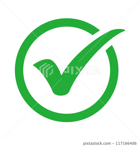 勾選標記 勾選標記 117166486