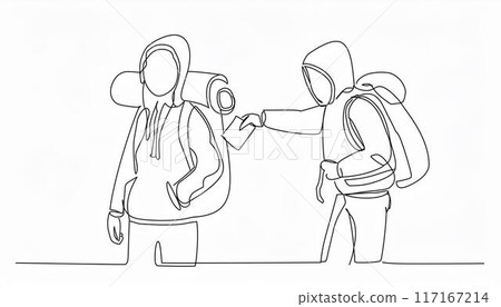 Backpacker having his wallet stolen 117167214