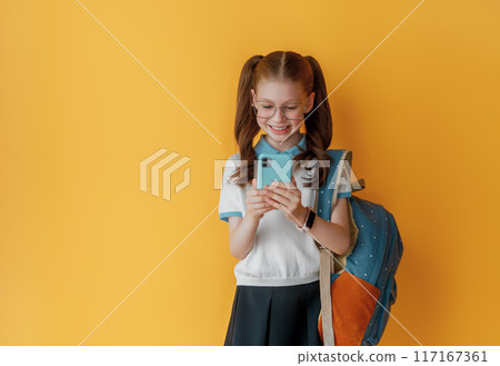 girl is ready to back to school 117167361
