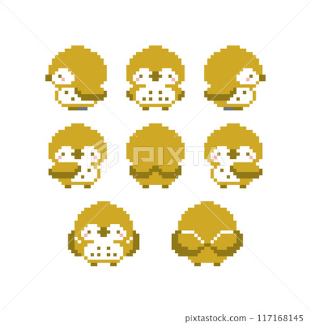 Brown owls in various orientations Brown owls in various orientations 117168145