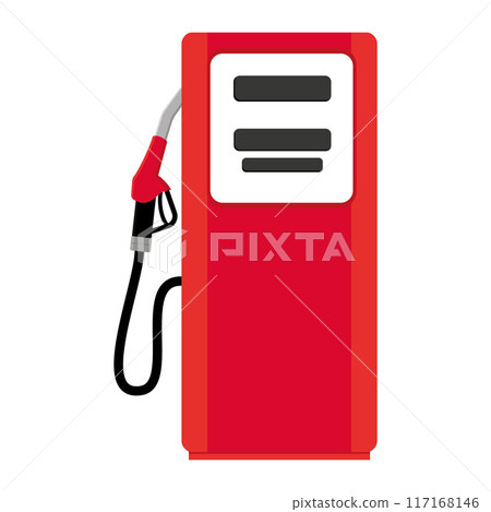 Vector illustration of a car filling station in cartoon style Vector illustration of a car filling station in cartoon style 117168146