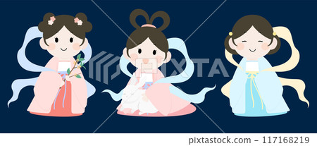 Cute fairy material 117168219