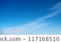 Clouds floating in the blue sky 117168510