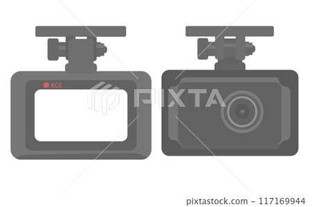 Drive recorder illustration 117169944