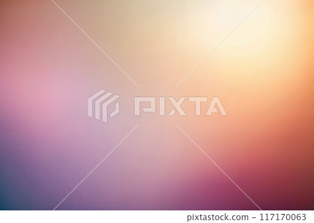 Colorful sunshine glare pastel colors background. 117170063