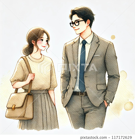 Images of men and women 117172629