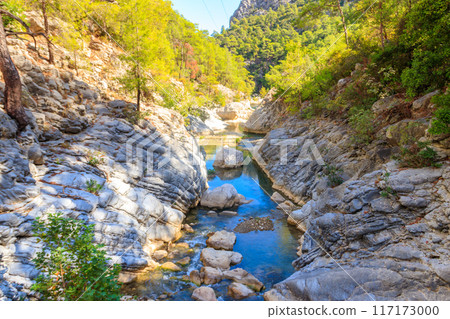 View of Goynuk canyon in Antalya province, Turkey 117173000