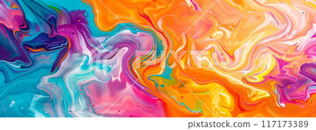 動態抽象流體運動藝術品 動態抽象流體運動藝術品 117173389