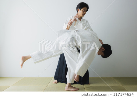 地理標示中的男人 117174624