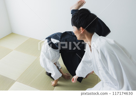 地理標示中的男人 117174630