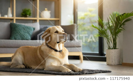 拉布拉多犬 大型犬 室內公寓 單人房 寵物 117175940