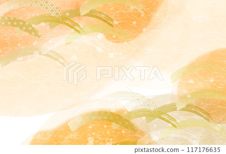 秋天的樹葉的秋天水彩背景圖 秋天的樹葉的秋天水彩背景圖 117176635