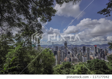 June 23 2024 the cityscape , view from Stubbs Road, hong kong June 23 2024 the cityscape , view from Stubbs Road, hong kong 117177042